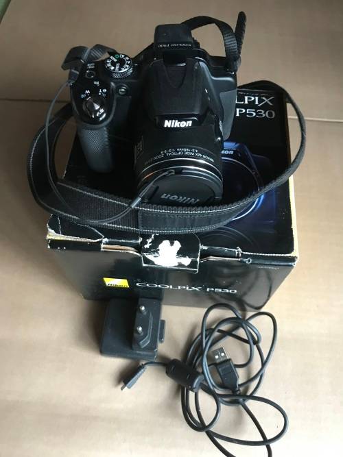 Nikon COOLPIX P530 16.1 MP CMOS Digital Camera with 42x Zoom NIKKOR Lens and Full HD 1080p Video